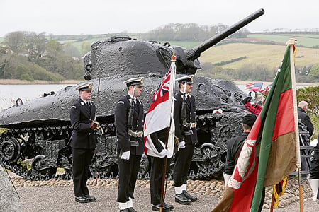 Veterans attend anniversary of WWII Exercise Tiger tragedy