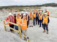 Going potty for clay quarries open day