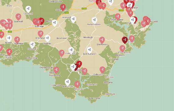 Schools in the South Hams are set to lose £2,121,358 from their annual budgets