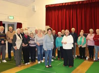 South Brent Caring bowled over by short mat club's generosity