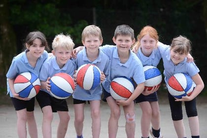 Diptford Primary School's future Olympians make the gold mark in school games scheme