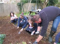 Idyllic location and willing community help Holbeton Primary School bloom