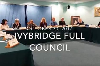 WATCH: Ivybridge Full Council Meeting