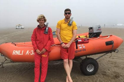 Lifeguard rescue boat's engine stolen