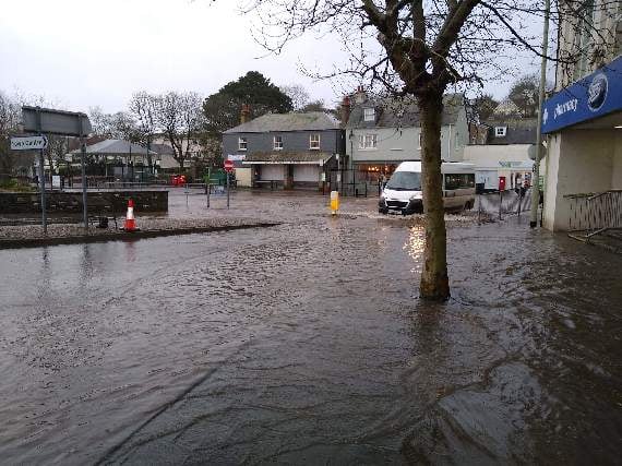 Potential flood alerts in Kingsbridge