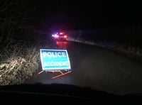 Man hurt after van crashes into hedge on road to Newton Ferrers