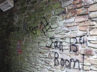 Racist graffiti sprayed in Ivybridge