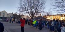 Kingsbridge residents stand in solidarity with the people of Ukraine