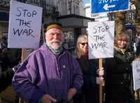 Town’s peace demo for war torn Ukraine