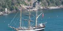 Pelican of London makes impressive visit to Dartmouth