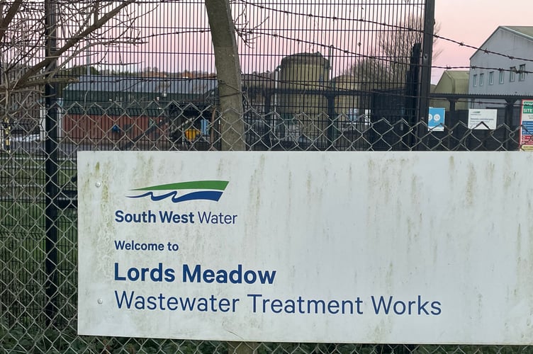 SWW Lords Meadow Wastewater Treatment Works