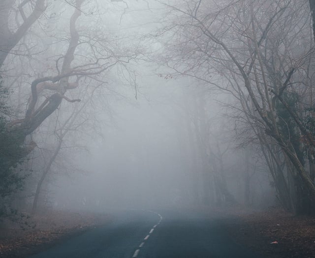 Freezing fog Yellow Warning for drivers this morning