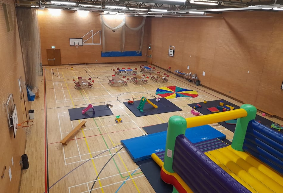 Leisure centres offer warm spaces bouncy fun sessions to families