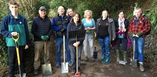 All hands on deck as volunteers clear new Parkrun path