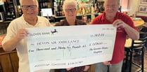 Pub regulars help air ambulance