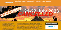 'Deep regret and huge sadness' at music festival cancellation 