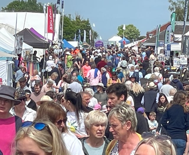 Huge crowds turned out for a sun-soaked Devon County Show
