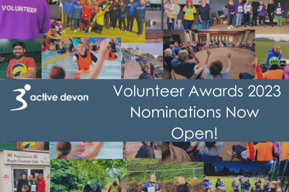 Nominate to recognise those who help others to be physically active
