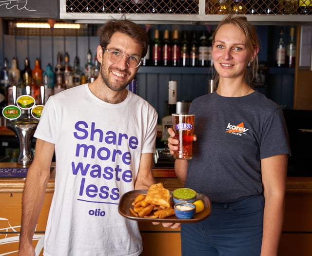 Brewery partners with food waste app to provide free meals for local community 