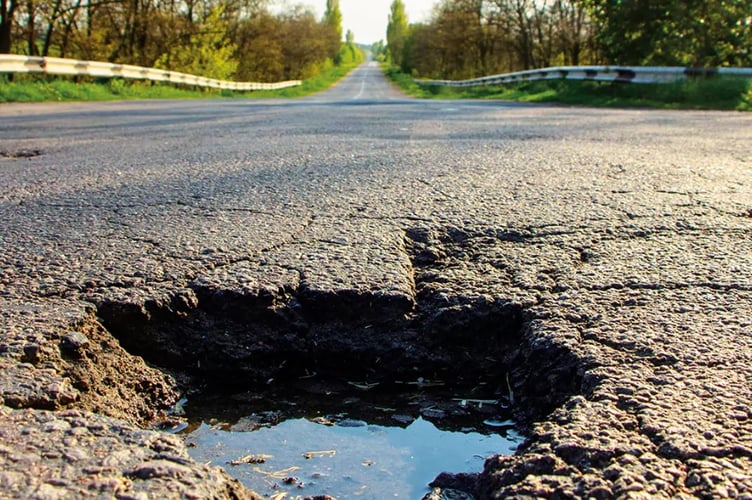 Money saved from the cancelled HS2 is to help DCC fix potholes 