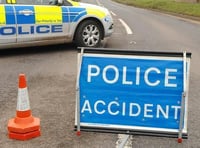 Crash forces road closure