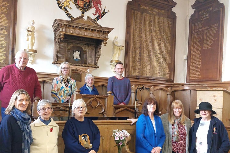 The Guildhall where Totnes Town Council meetings are held