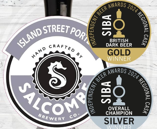 Salcombe Brewery Co.’s Island Street Porter and Lifesaver Win Golds