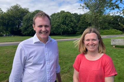 Security Minister Tom Tugendhat visits South West Devon constituency