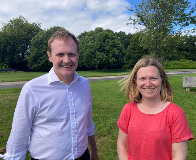 Security Minister Tom Tugendhat visits South West Devon constituency