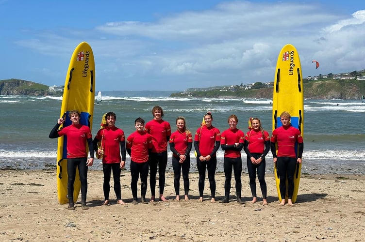 The RNLI lifeguards