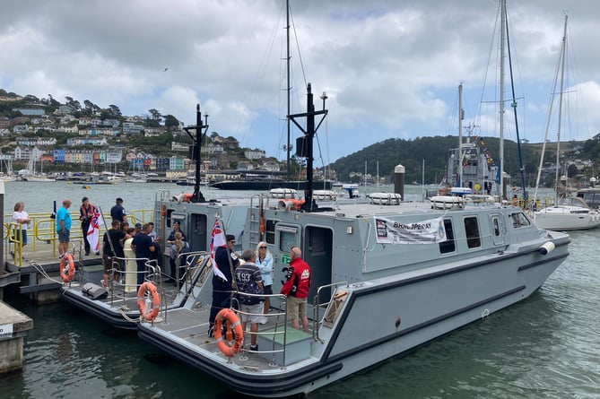 Royal Navy Vahanna-class vessel