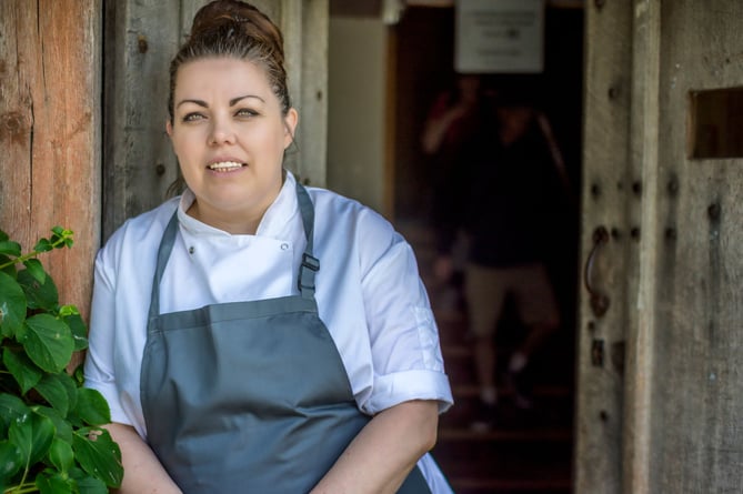 Charlotte Vincent is the new head chef at the historic White Hart pub on the Dartington Estate