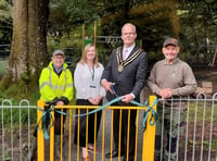 Ivybridge Mayor opens Victoria Park Play Area