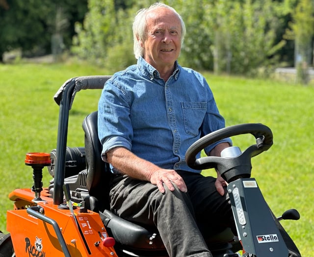 New ‘Raccoon’ mower helps manage rewilding project