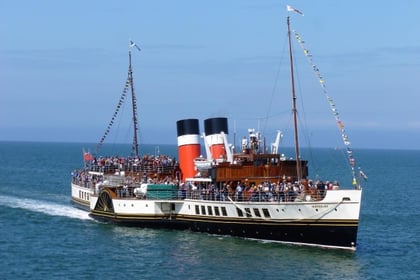 Historic paddle steamers set to meet for first time on River Dart