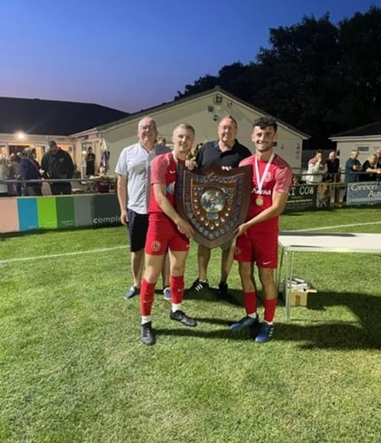 Charity Shield winners Ilsington Villa