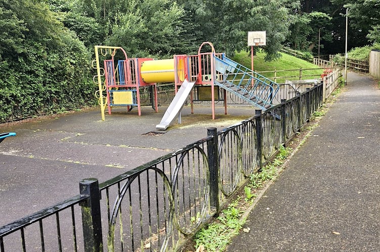 The playground has been closed throughout the entire summer, Cllr Hawkins said