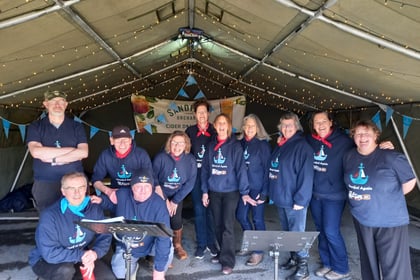 Sea Shanty singers perform at Kingsbridge show 