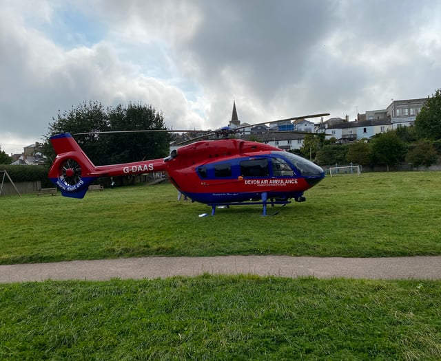 Devon Air Ambulance always ready to help