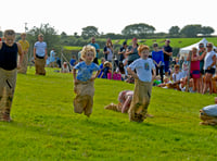 Enjoying the fun at Stoke Fleming Show