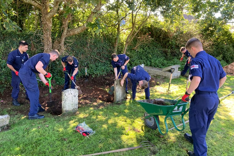 Officer cadets hard at work