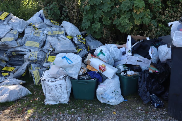 The rubbish at Beesands