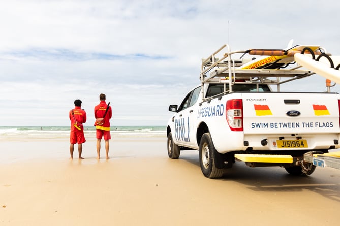 Life guards Ph: RNLI-Nathan Williams