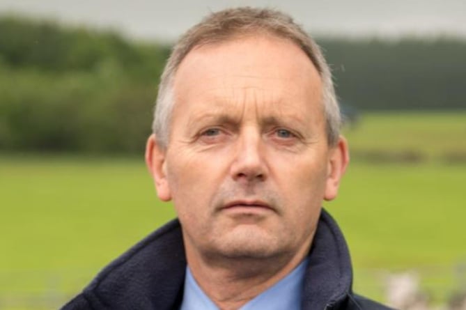 New chair of the Dartmoor Land Use Management Group Phil Stocker is also the chief of the National Sheep Association