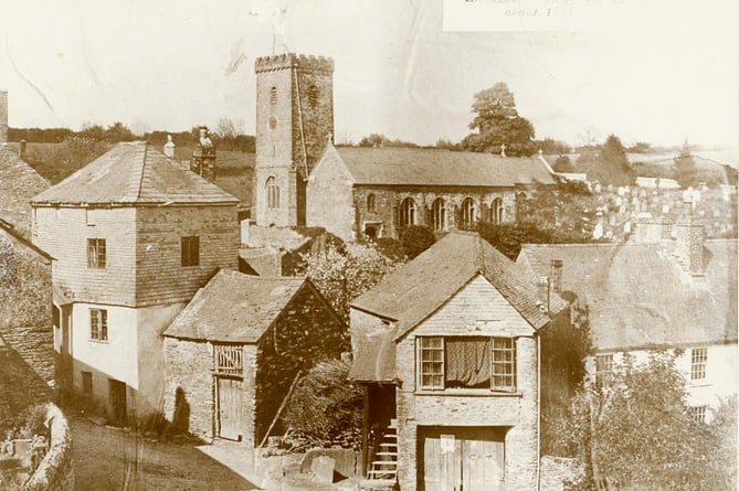 Church of St. Michael & All Angels, Loddiswell. 
View from south west.