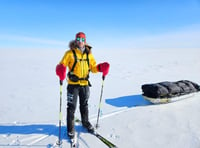 Hunger and pain taking toll on Huntington’s bid to conquer South Pole 