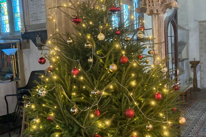 St Mary's Christmas tree