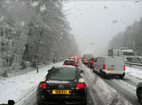 Telegraph Hill at standstill as both lanes closed 