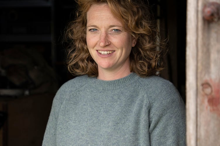 Nikki Yoxall, with her partner James grazes cattle at Howemill in Aberdeenshire, using regenerative farming methods they use a mob grazing technique to restore the land. She works with Pastures for Life.