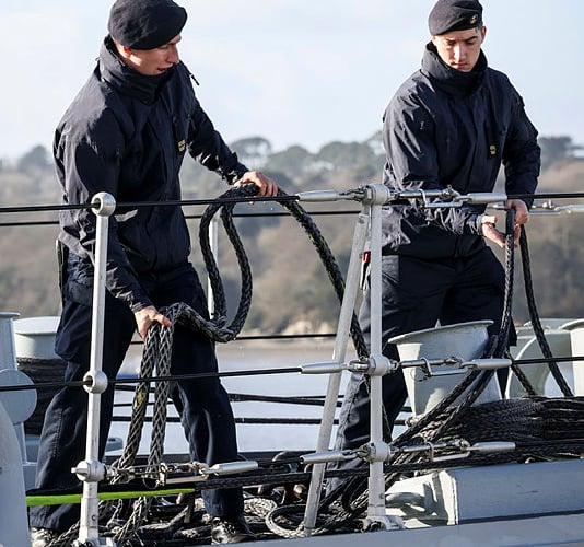 Aboard HMS Sutherland